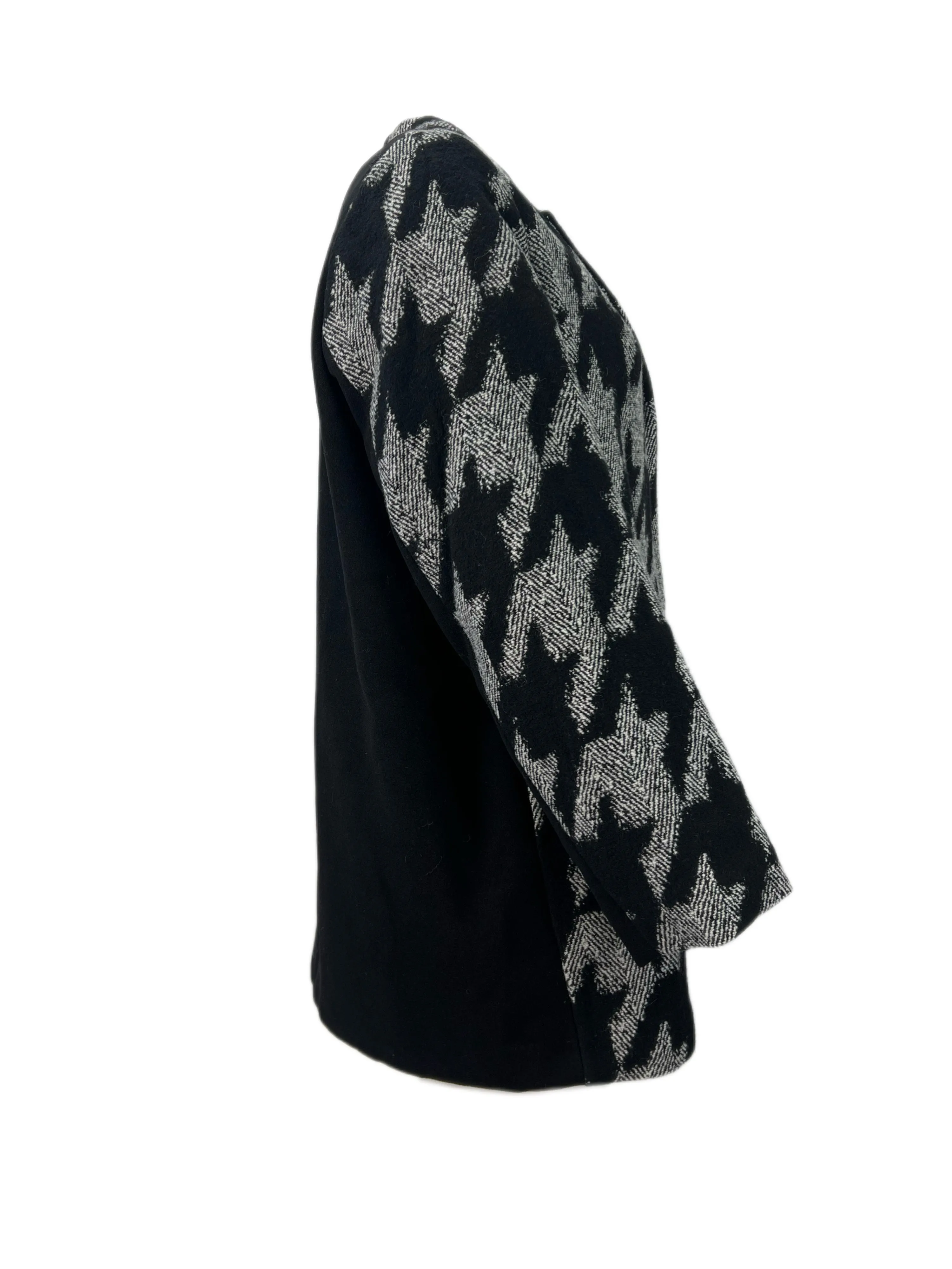 Marina Rinaldi Women's Black Nido Wool Coat Size 20W/29 NWT