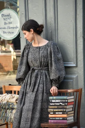 Marion Coat in Wool Blend Tweed