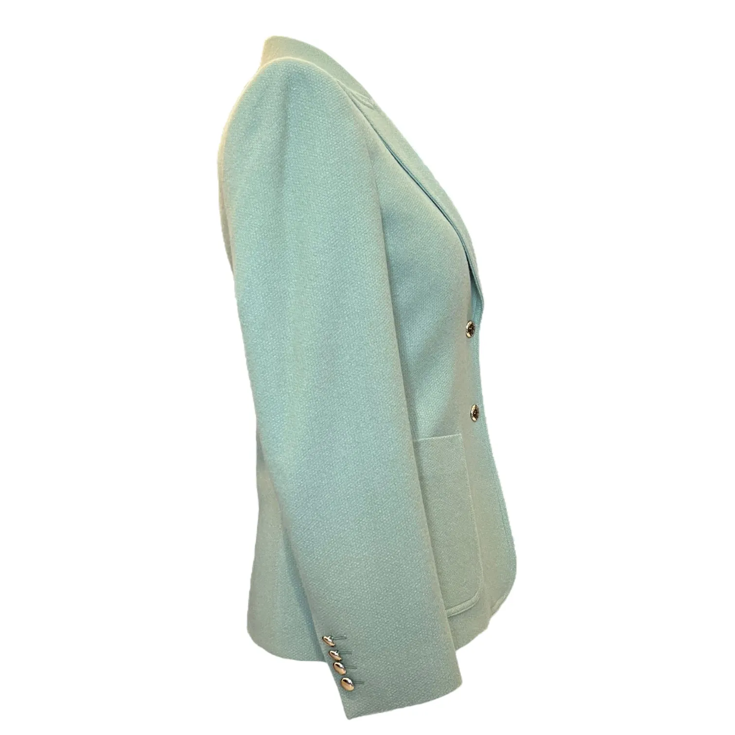 Max Mara Light Green Cashmere Jacket