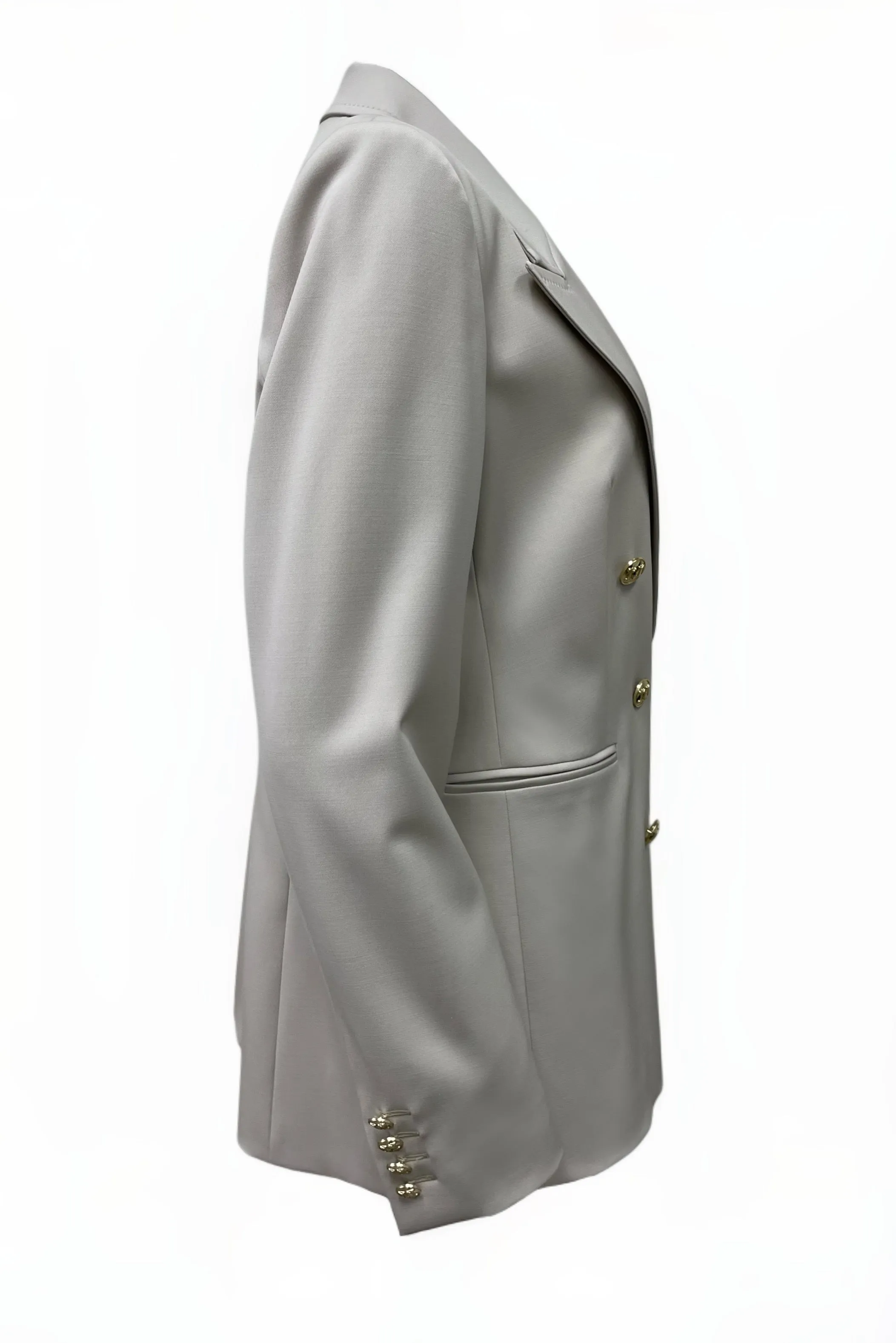 Max Mara Women's Sand Reale Classic Wool Jacket NWT
