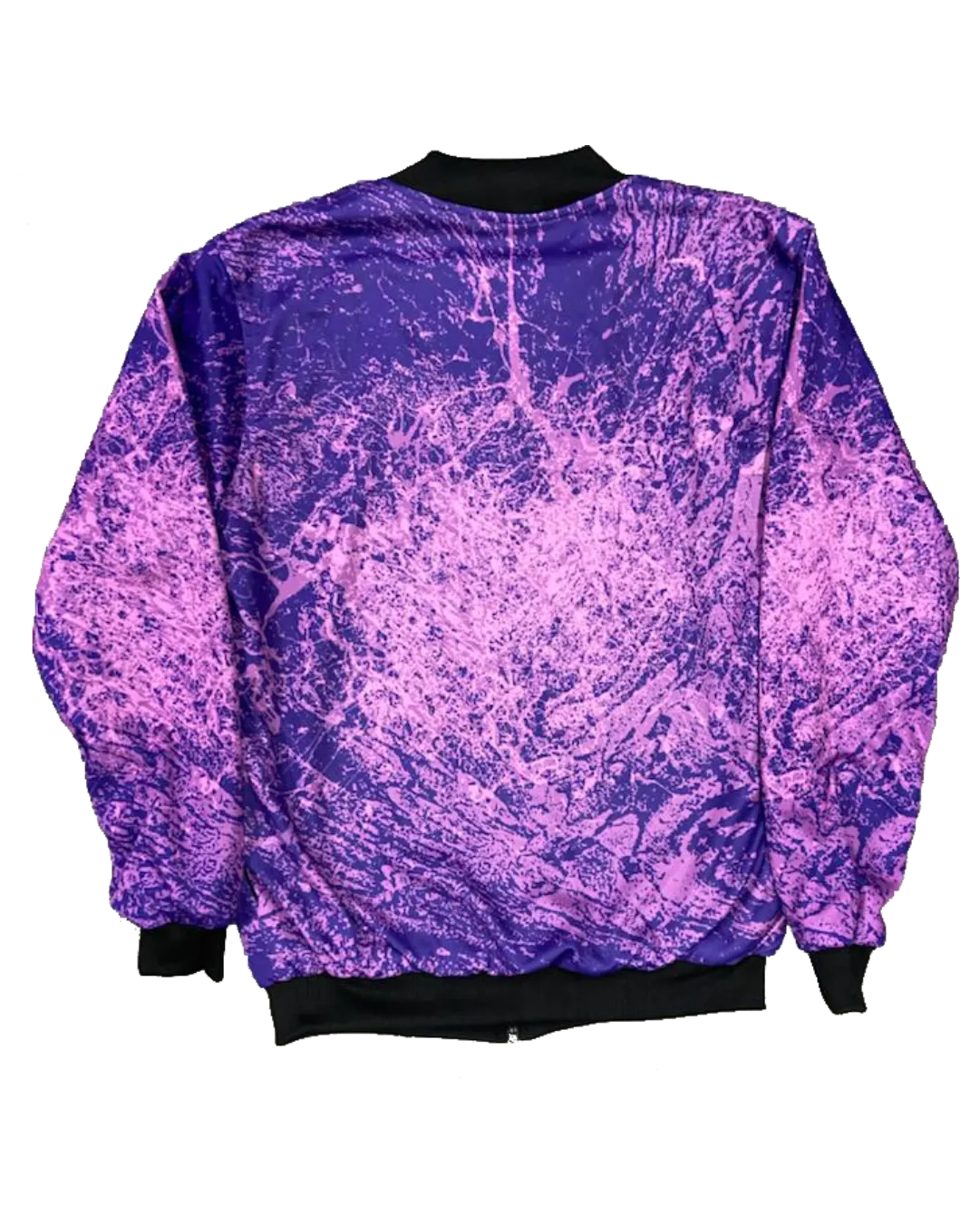 Megento Grunge Bomber Jacket