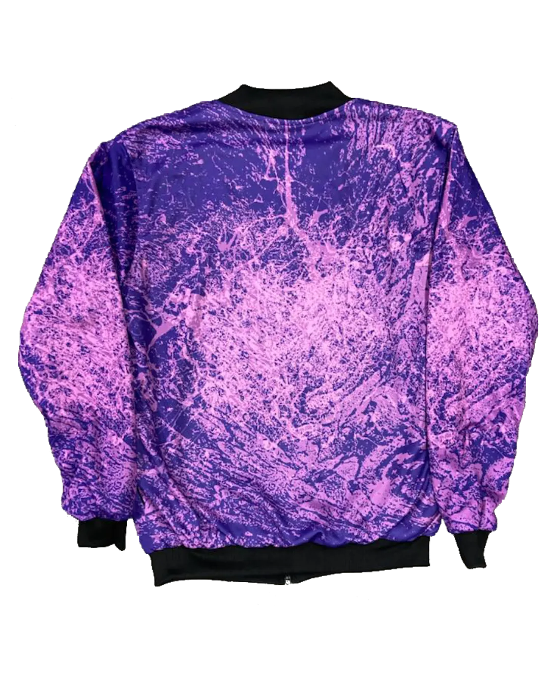 Megento Grunge Bomber Jacket