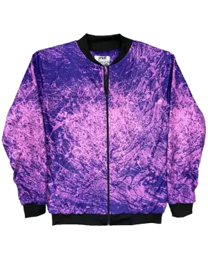 Megento Grunge Bomber Jacket