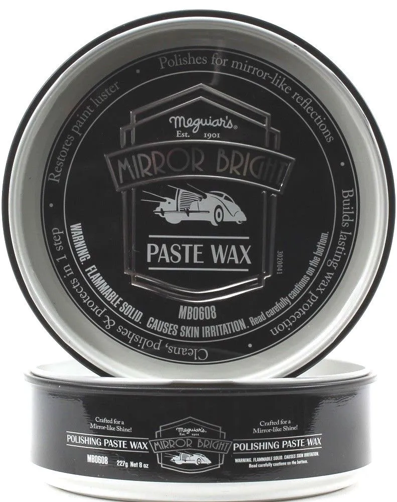 Meguiar's Mirror Bright Polishing Paste Wax