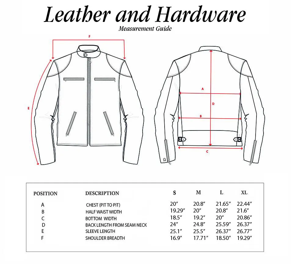 Men's Black Biker Leather Jacket, Natural Python trims.