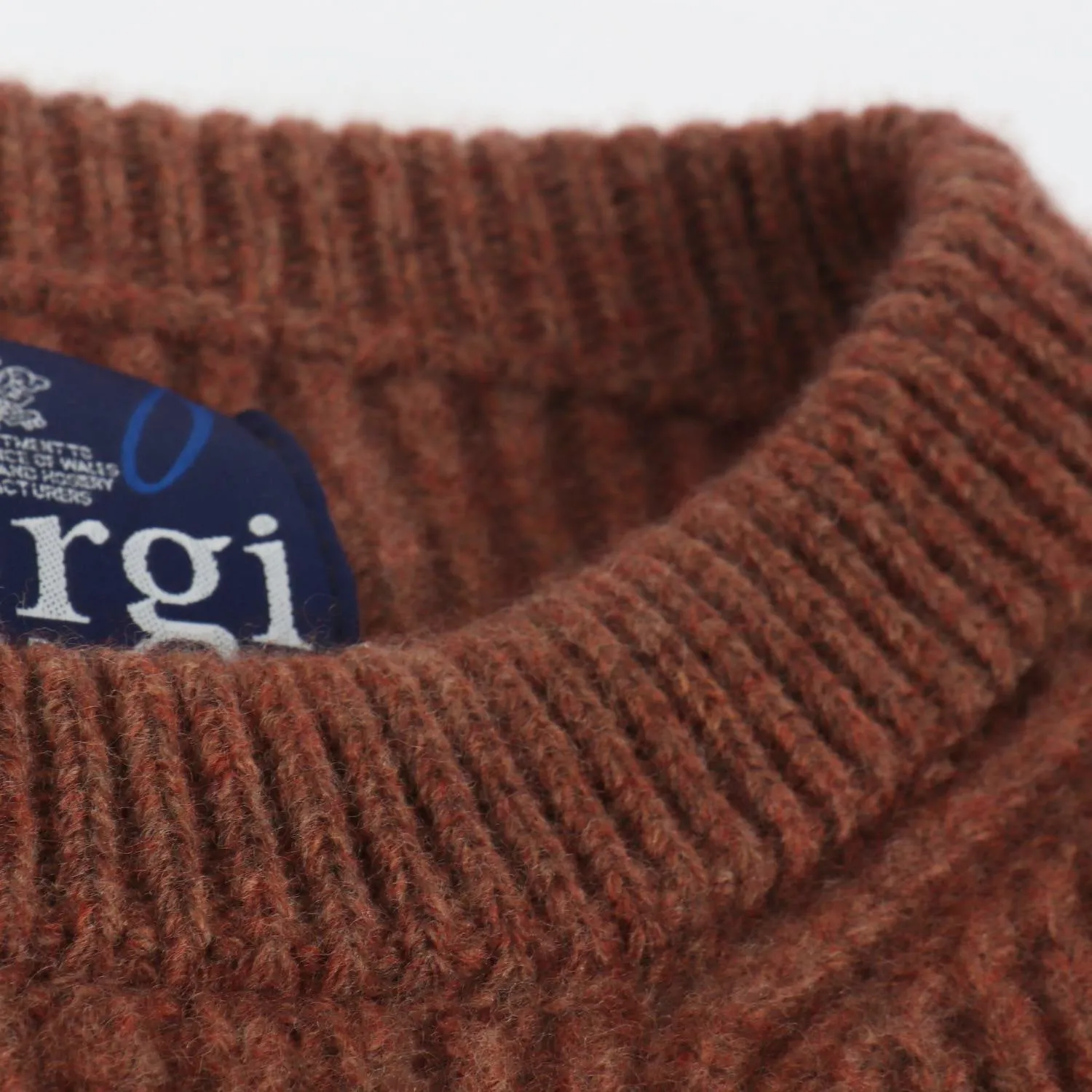 Men's Crew Neck Wool Sweater