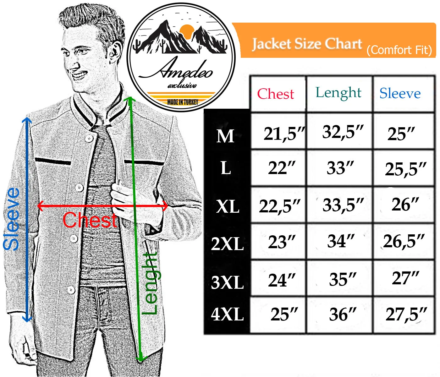 Men's European Black Wool Coat Hooded Jacket Tailor fit Fine Luxury Quality Work and Casual