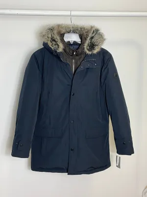 Men’s Faux Fur Parka Coat