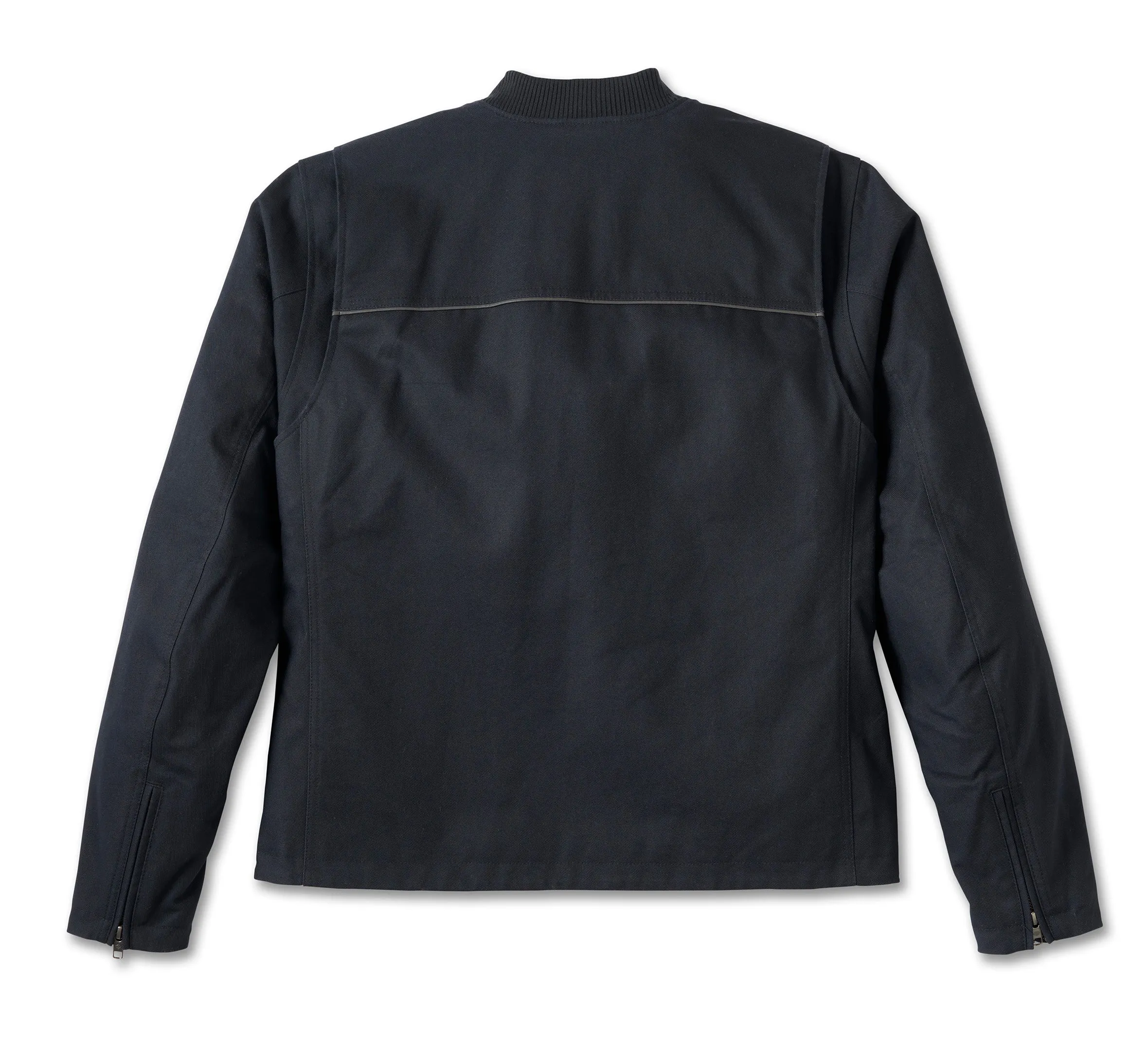Men's H-D Flex Layering System Bomber Riding Jacket Outer Layer - Black