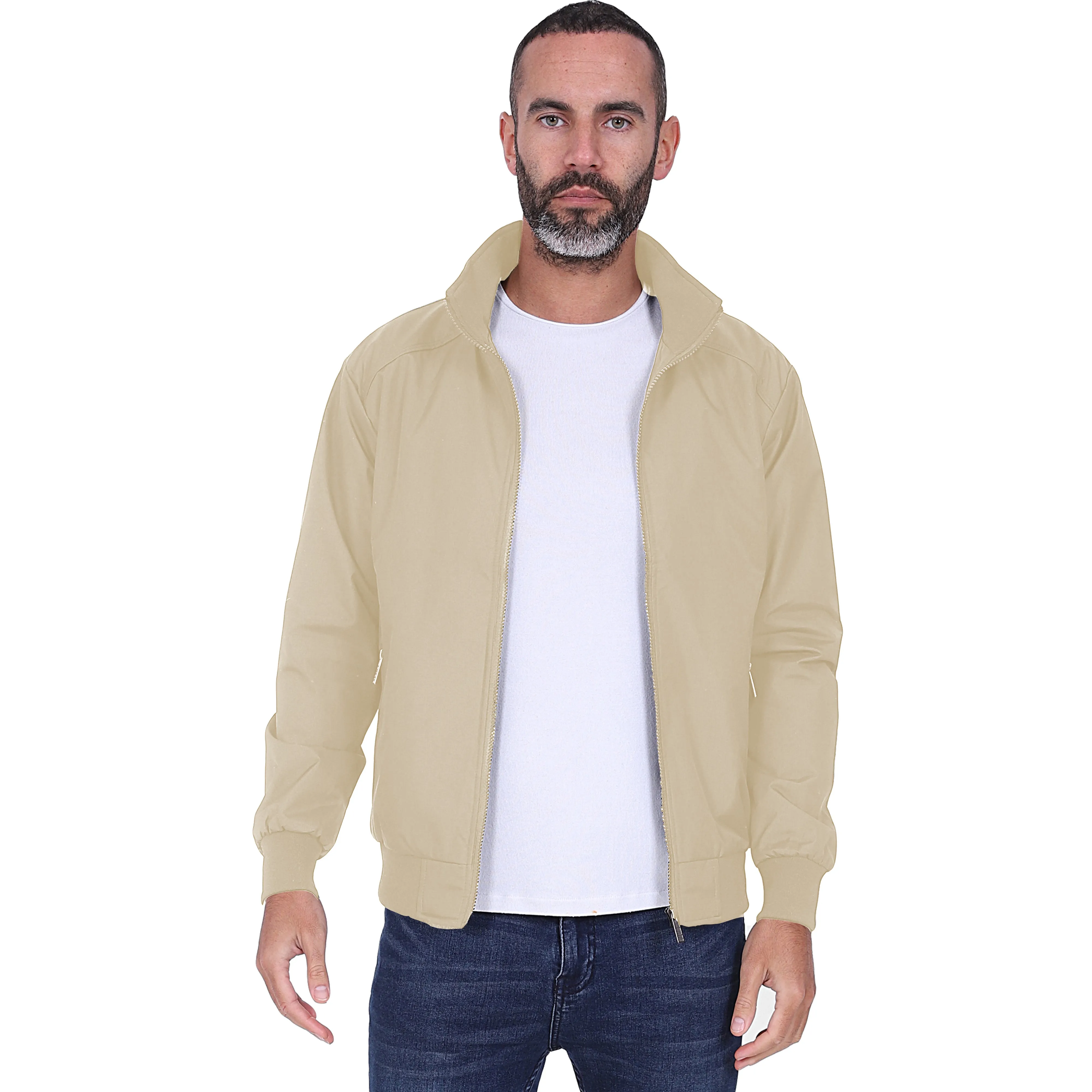 Men’s Harrington Bomber Jacket - Black