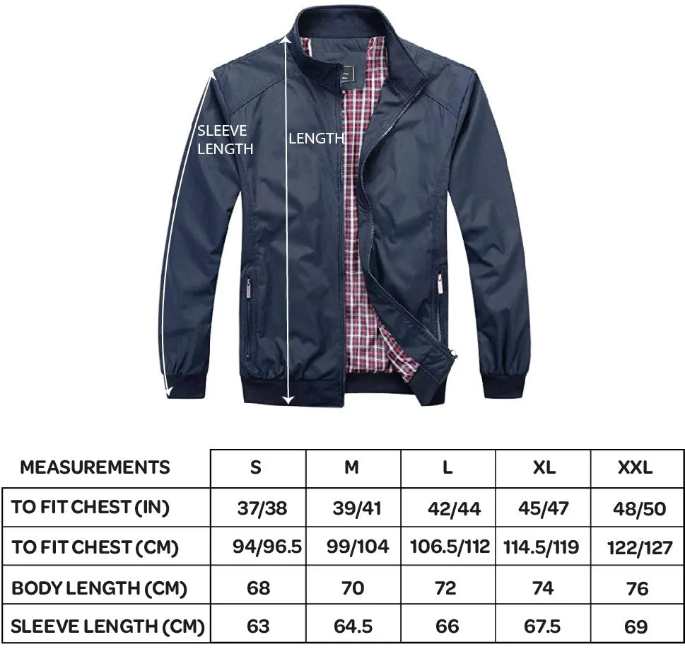 Men’s Harrington Bomber Jacket - Black