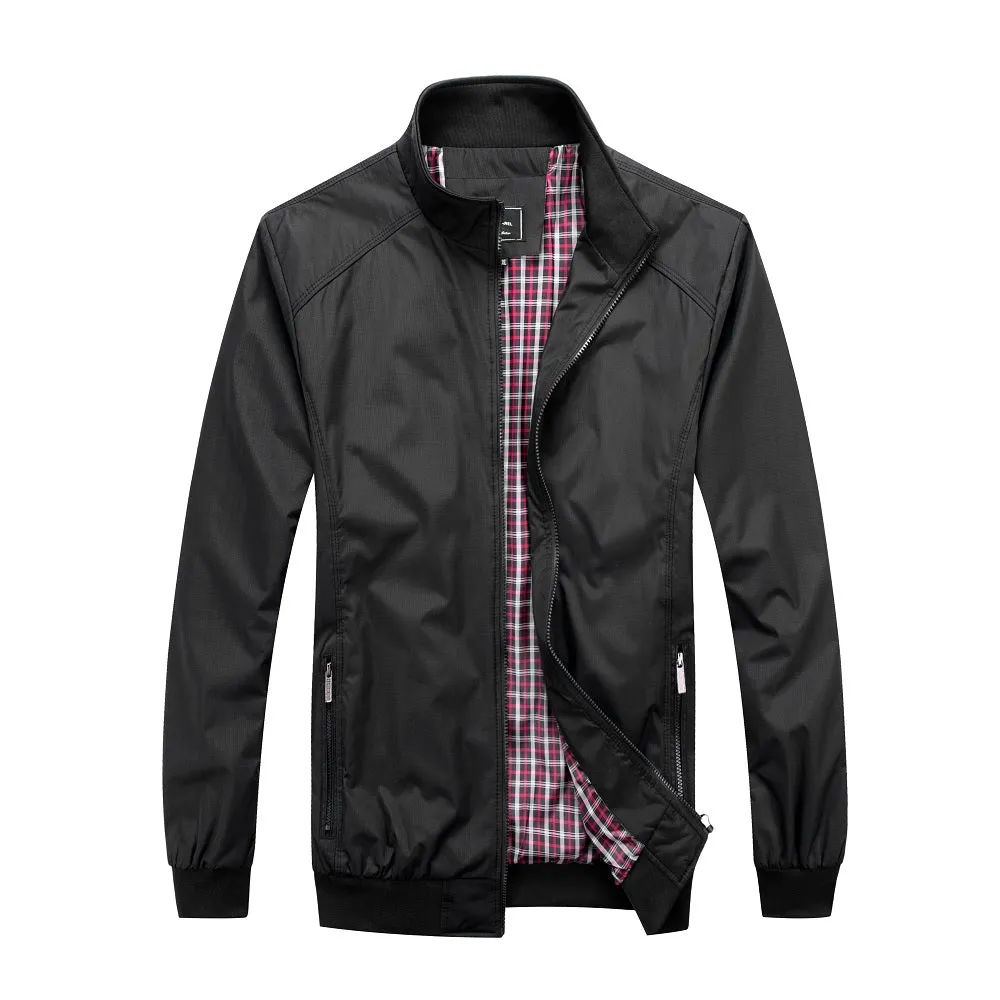 Men’s Harrington Bomber Jacket - Black
