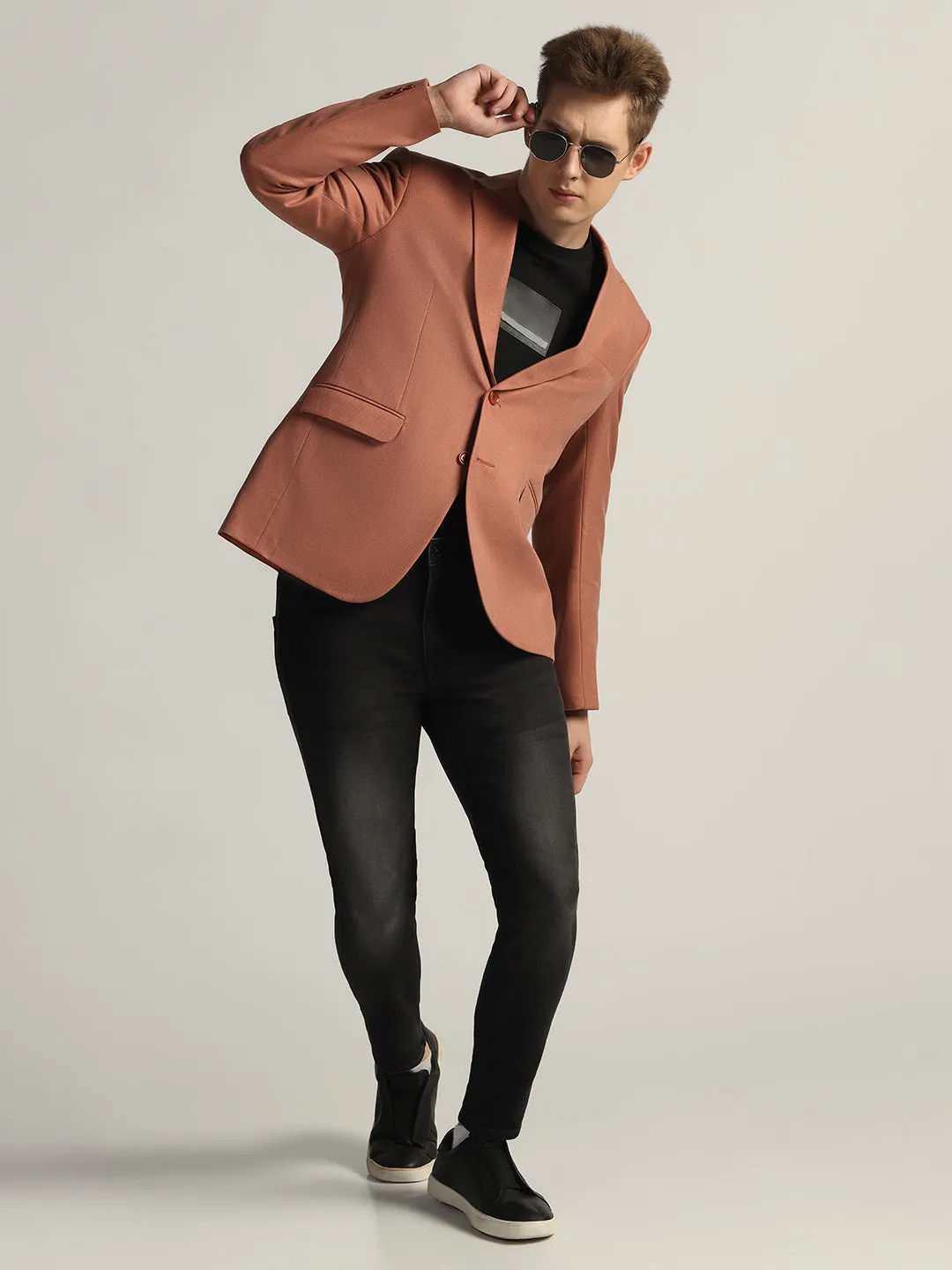 Men's Peach Blazer