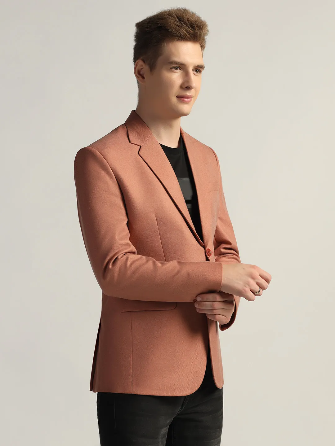 Men's Peach Blazer