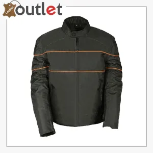 MENS TEXTILE MOTORCYCLE JACKET - VENTED