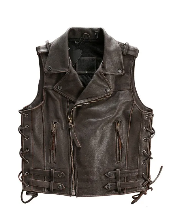 Mens Vest | Leather Vest