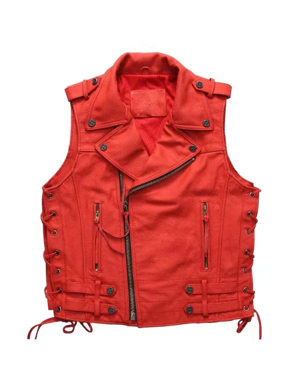 Mens Vest | Leather Vest