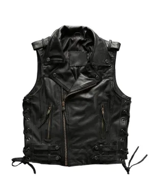 Mens Vest | Leather Vest