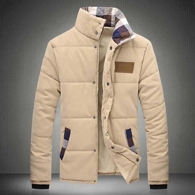 Men's Warm Fashion Parka Up To 5XL