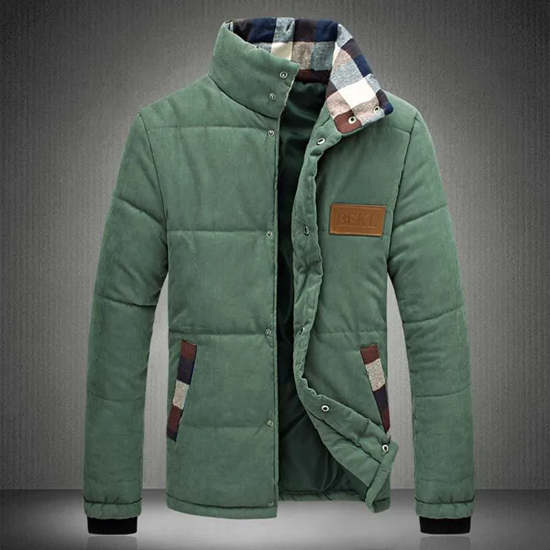 Men's Warm Fashion Parka Up To 5XL