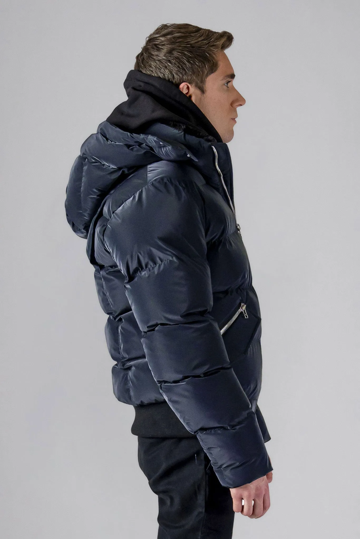 Men's Woody Bomber Jacket - Blue Diamond