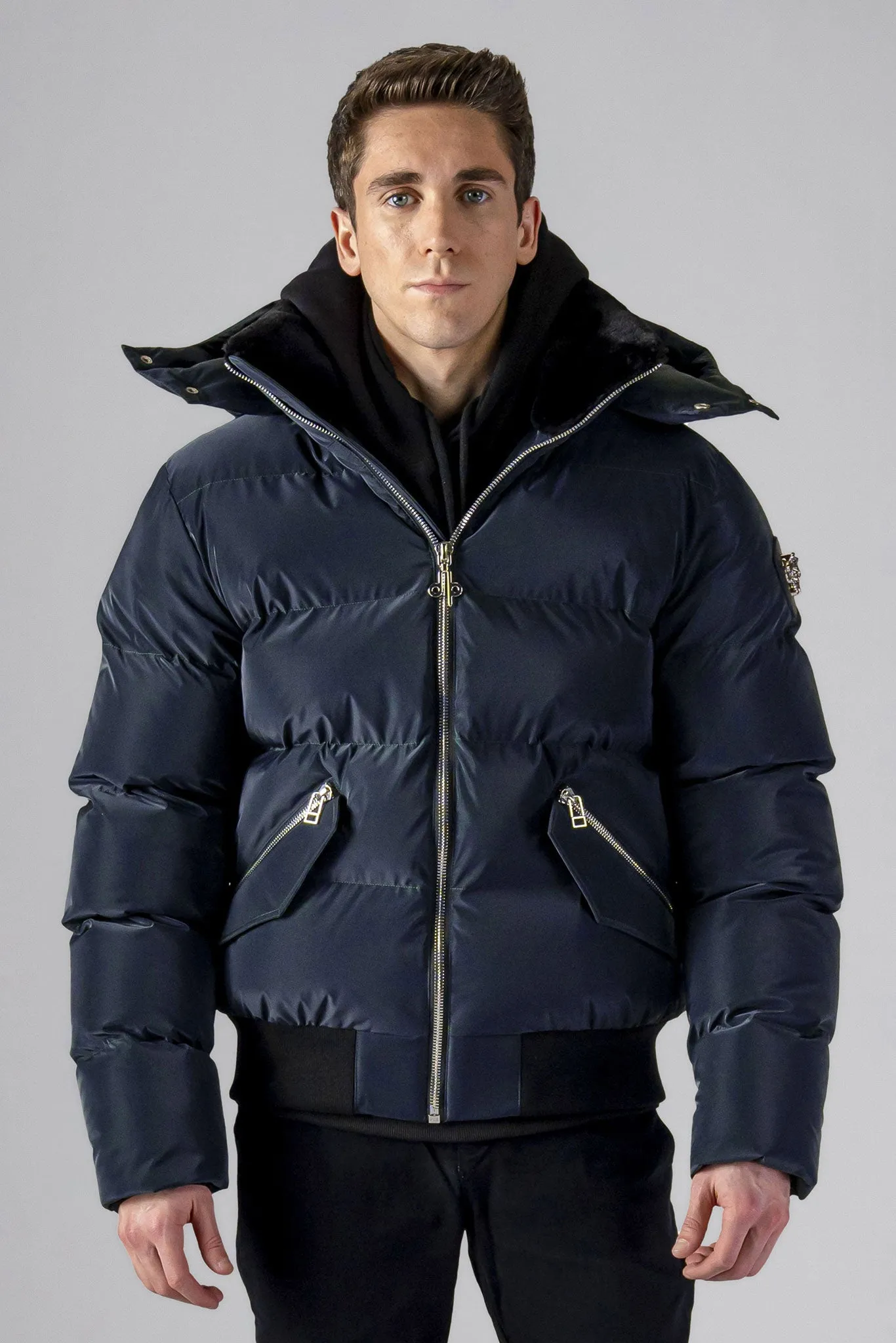 Men's Woody Bomber Jacket - Blue Diamond