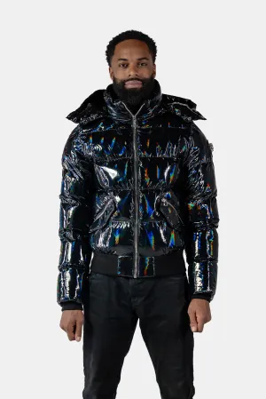 Men's Woody Bomber Jacket - Oily Black