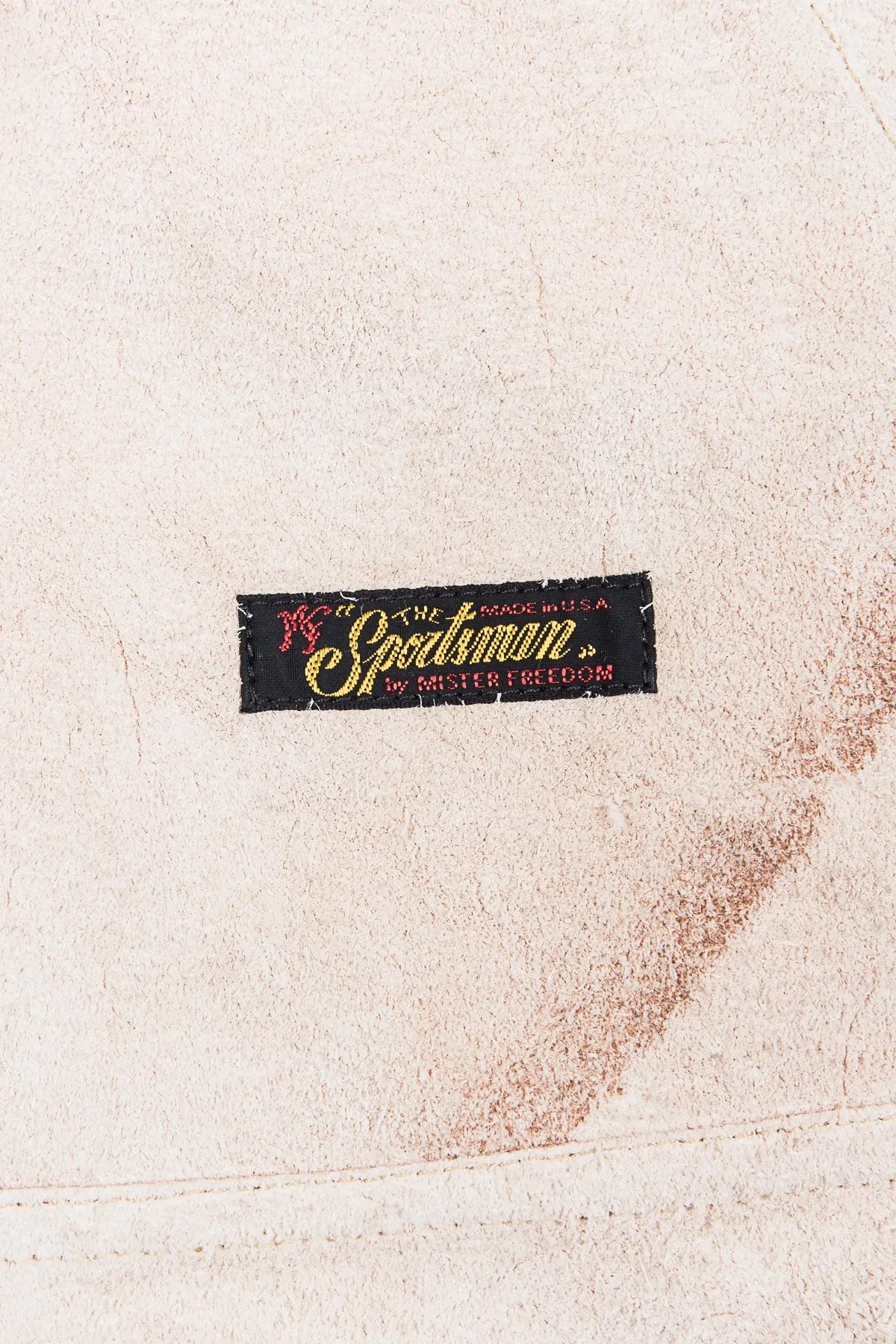 Mister Freedom Natural Campus Leather Jacket Veg Tanned