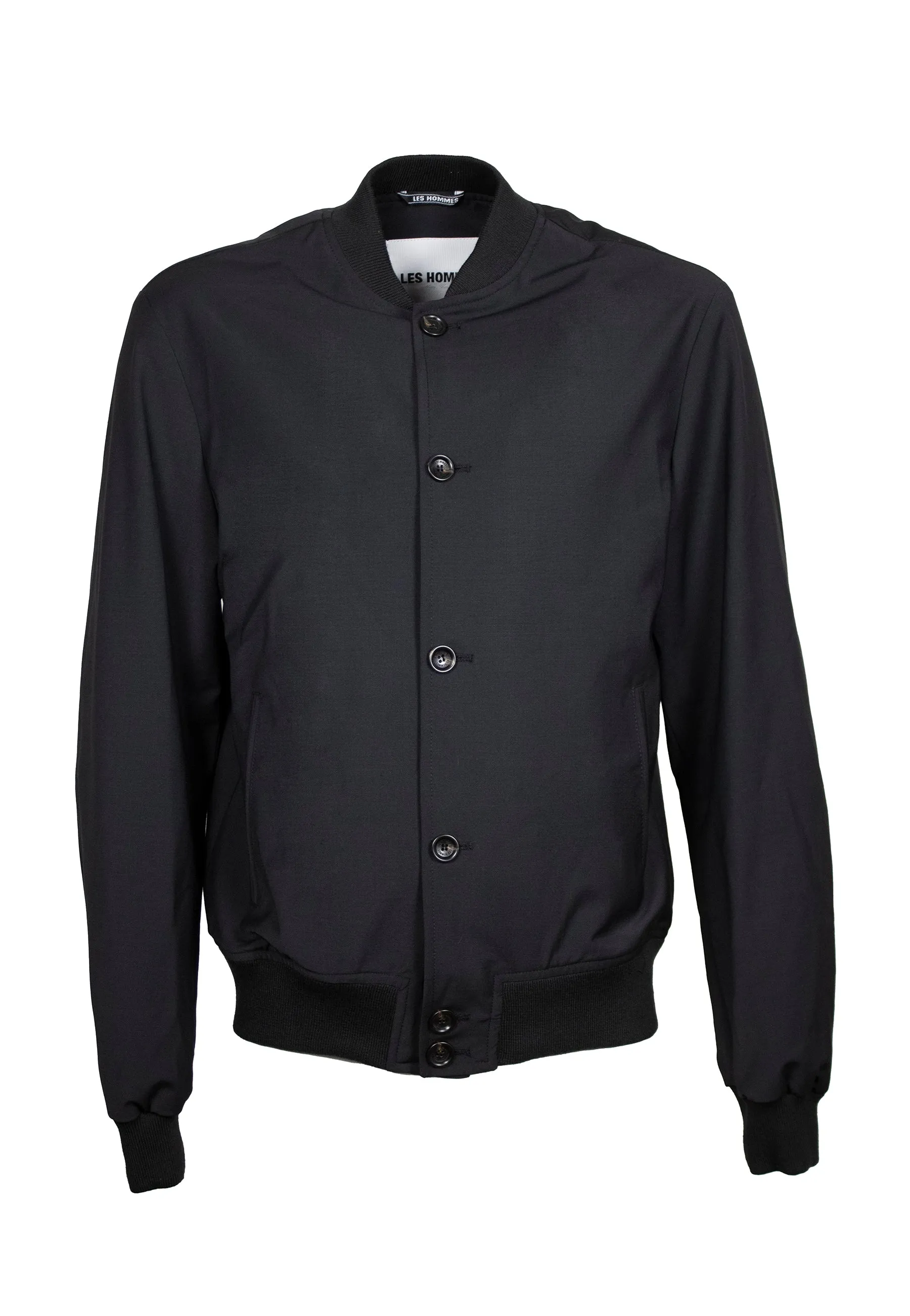MIX-WOOL-STRETCH-BOMBER-JACKET