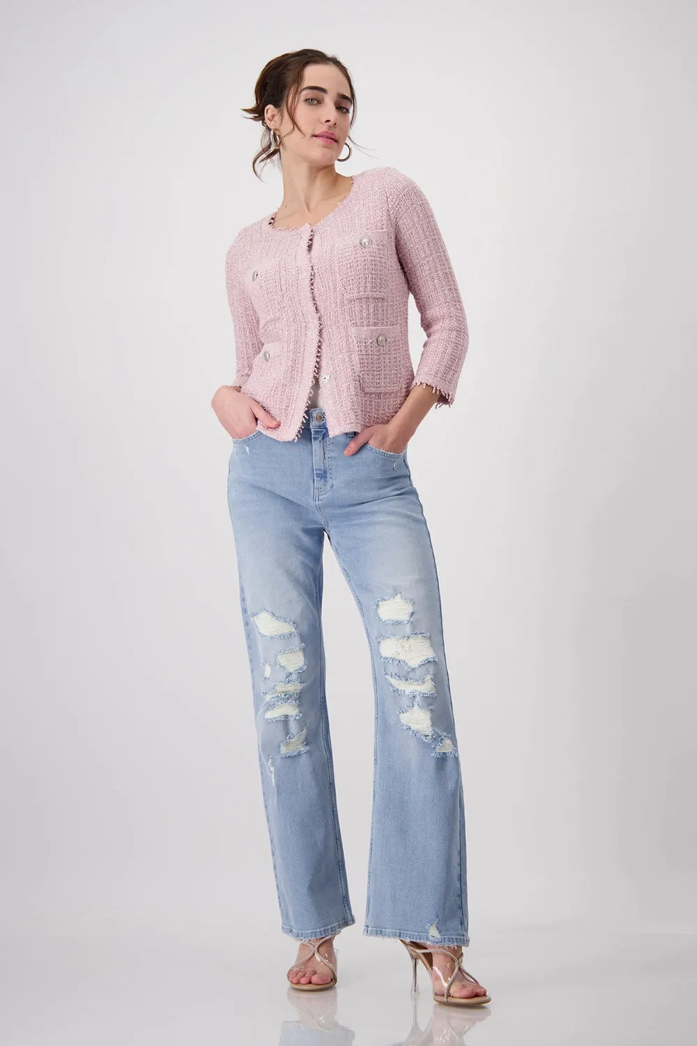 Monari Tweed Jacket 408482