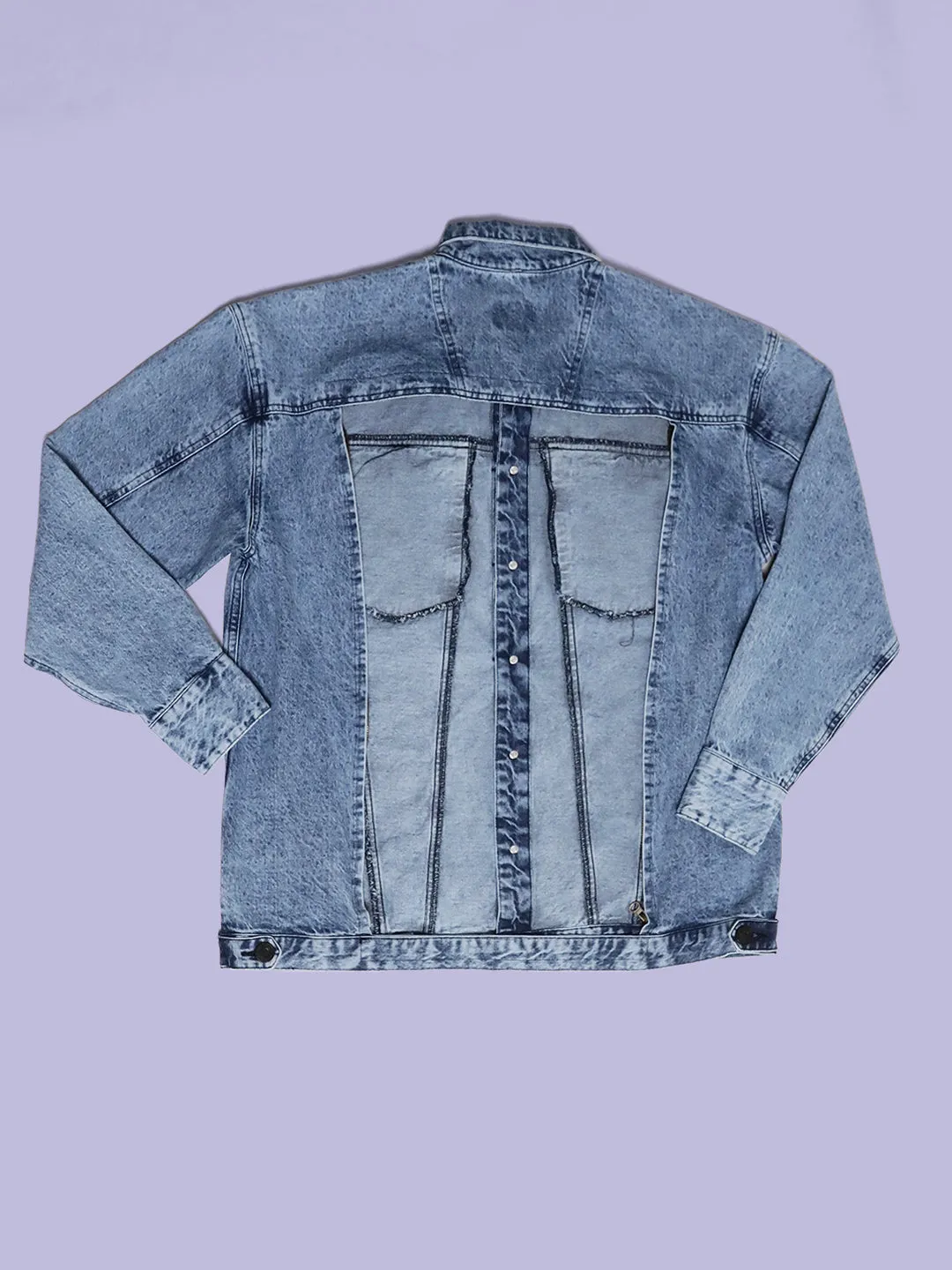 Mood Switch Printed Denim patch for Jackets