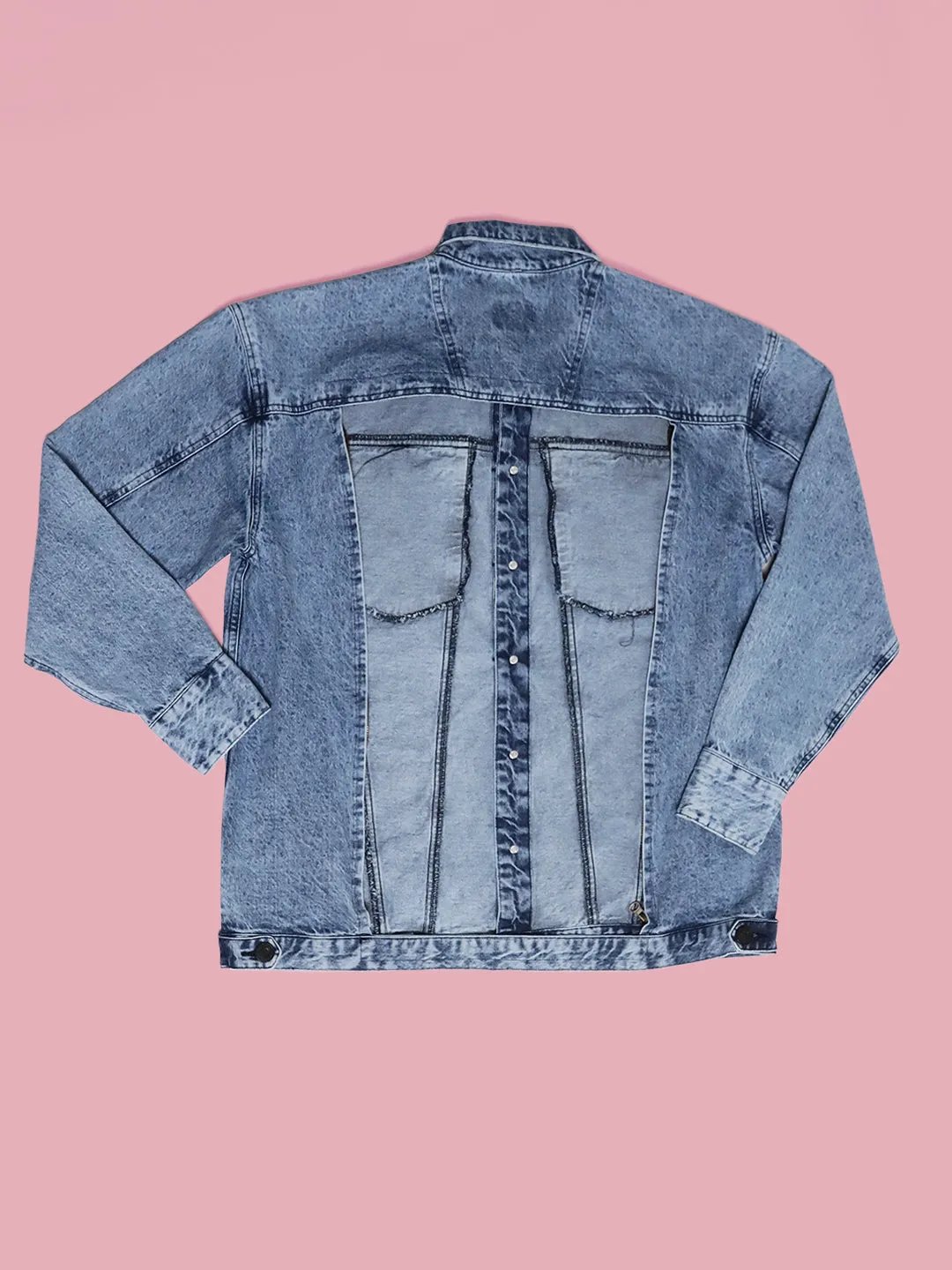 Mood Switch Printed Denim patch for Jackets