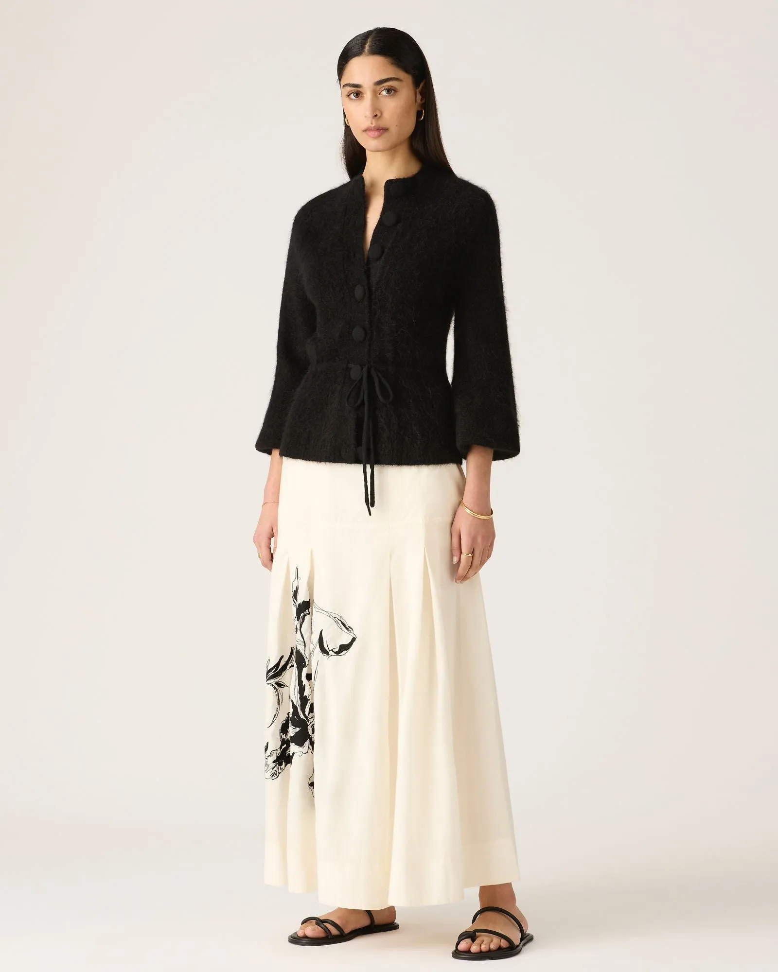 MOS The Label - Vesper Knit Cardigan in Black