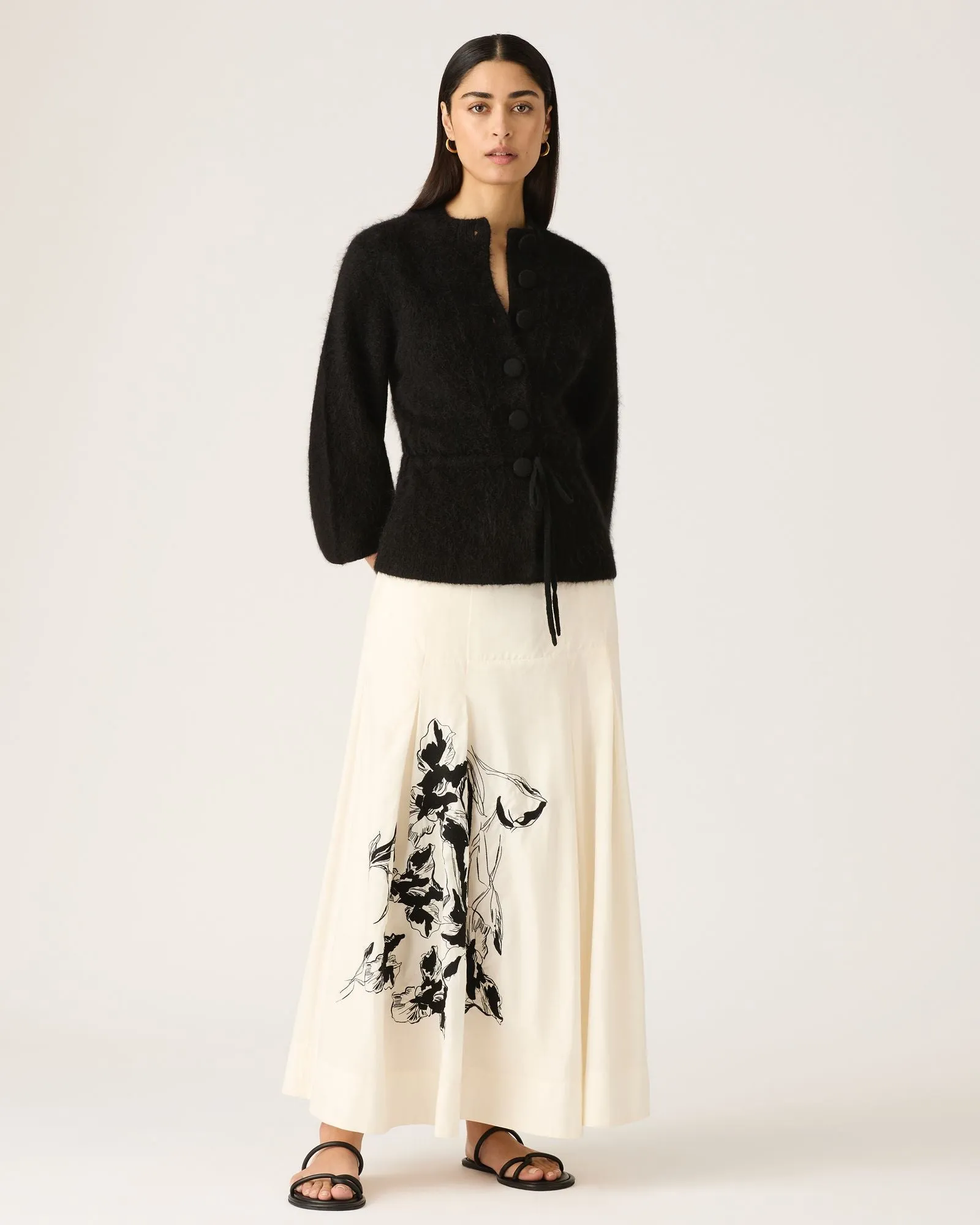 MOS The Label - Vesper Knit Cardigan in Black