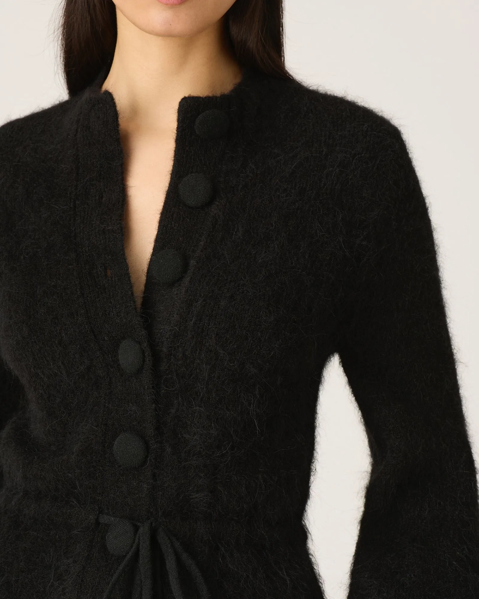 MOS The Label - Vesper Knit Cardigan in Black