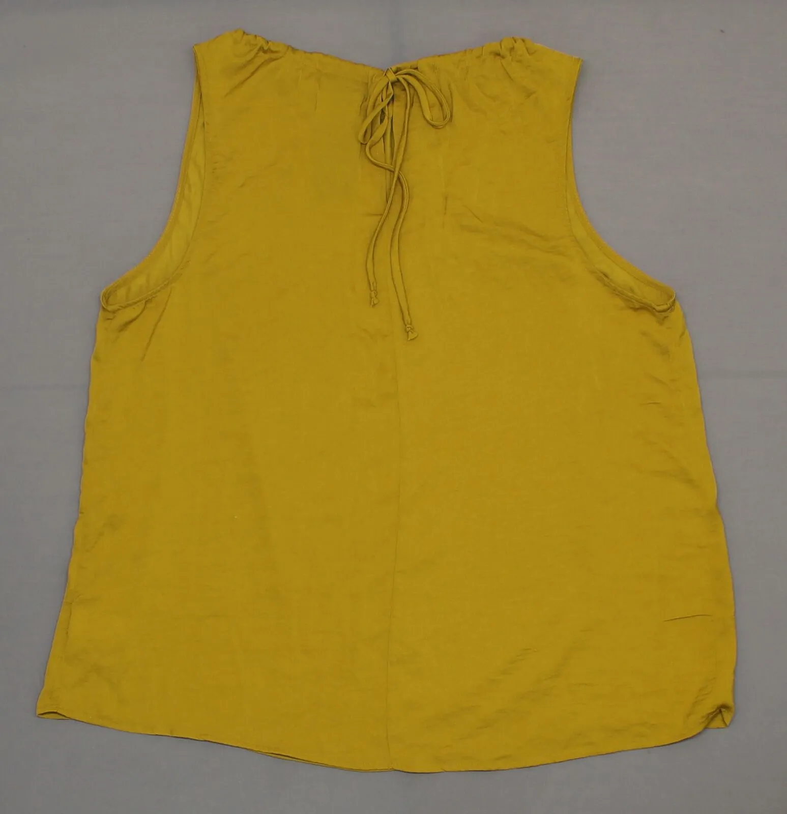Mossimo Women's Shirred Neck Tank Top Sleeveless Blouse Shirt