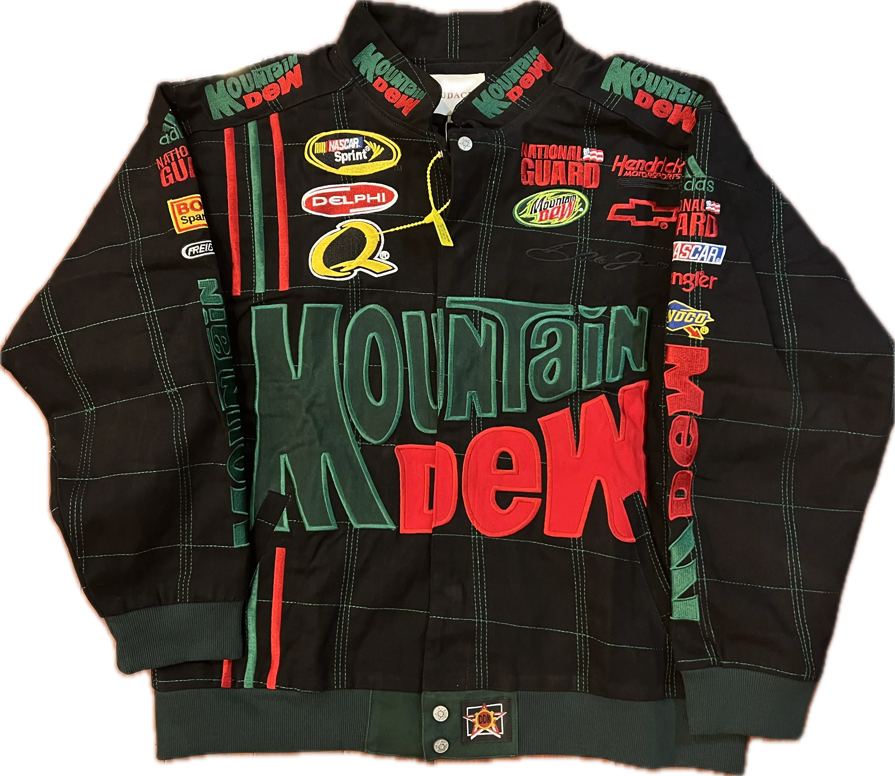 MOUNTAIN DEW - Black - Vintage (Dale Earnhardt) Nascar Jacket