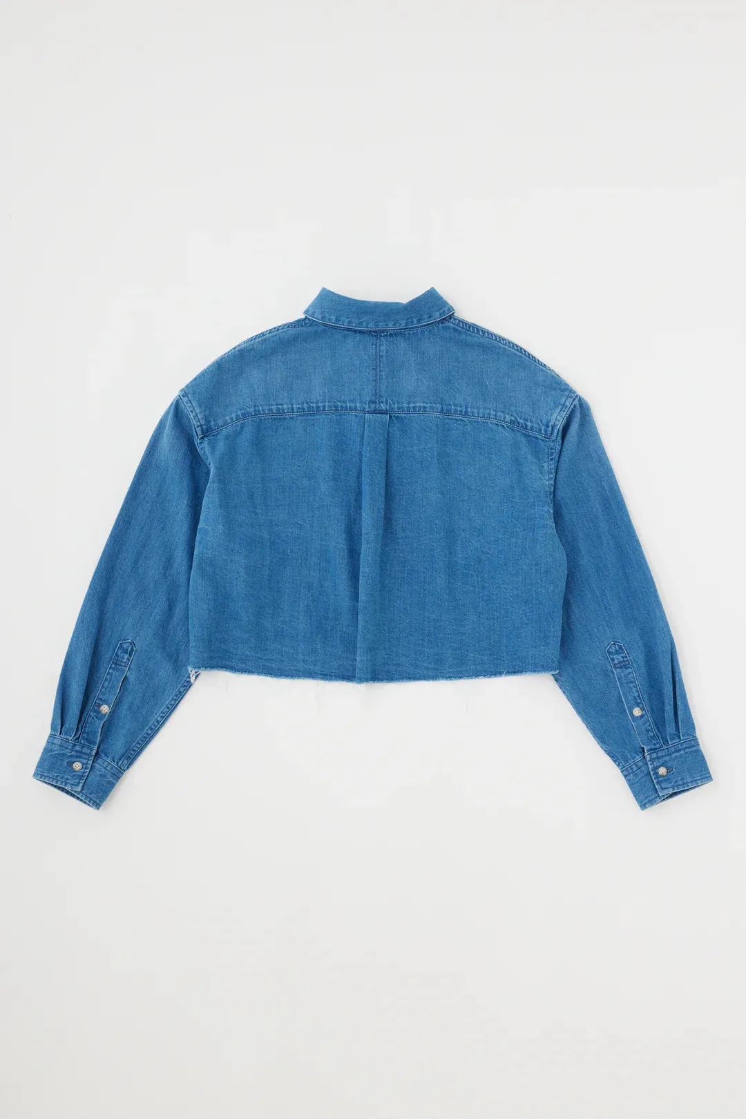 Moussy Vintage Nashboro Cropped Jean Shirt