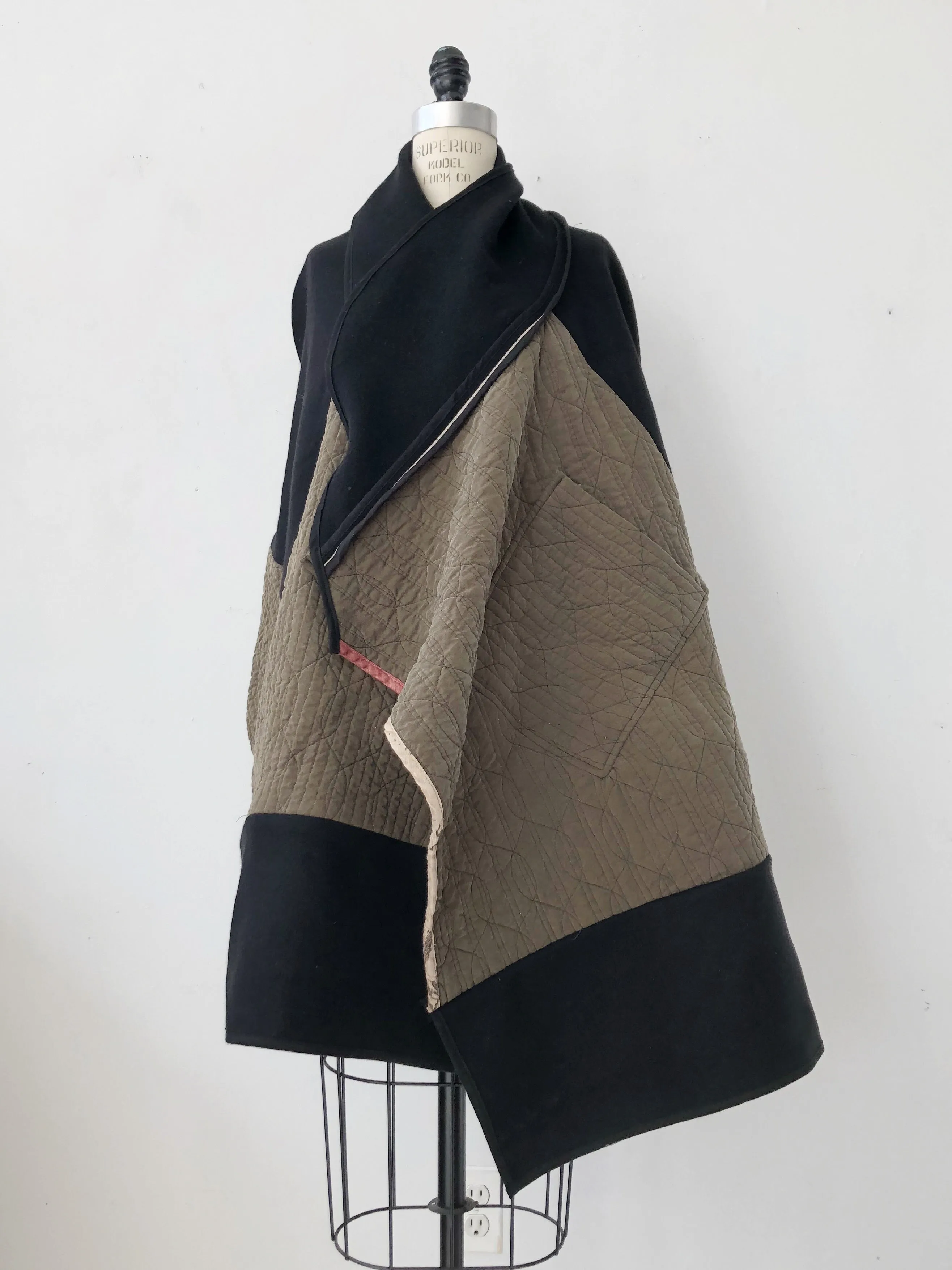 moving blanket cocoon coat