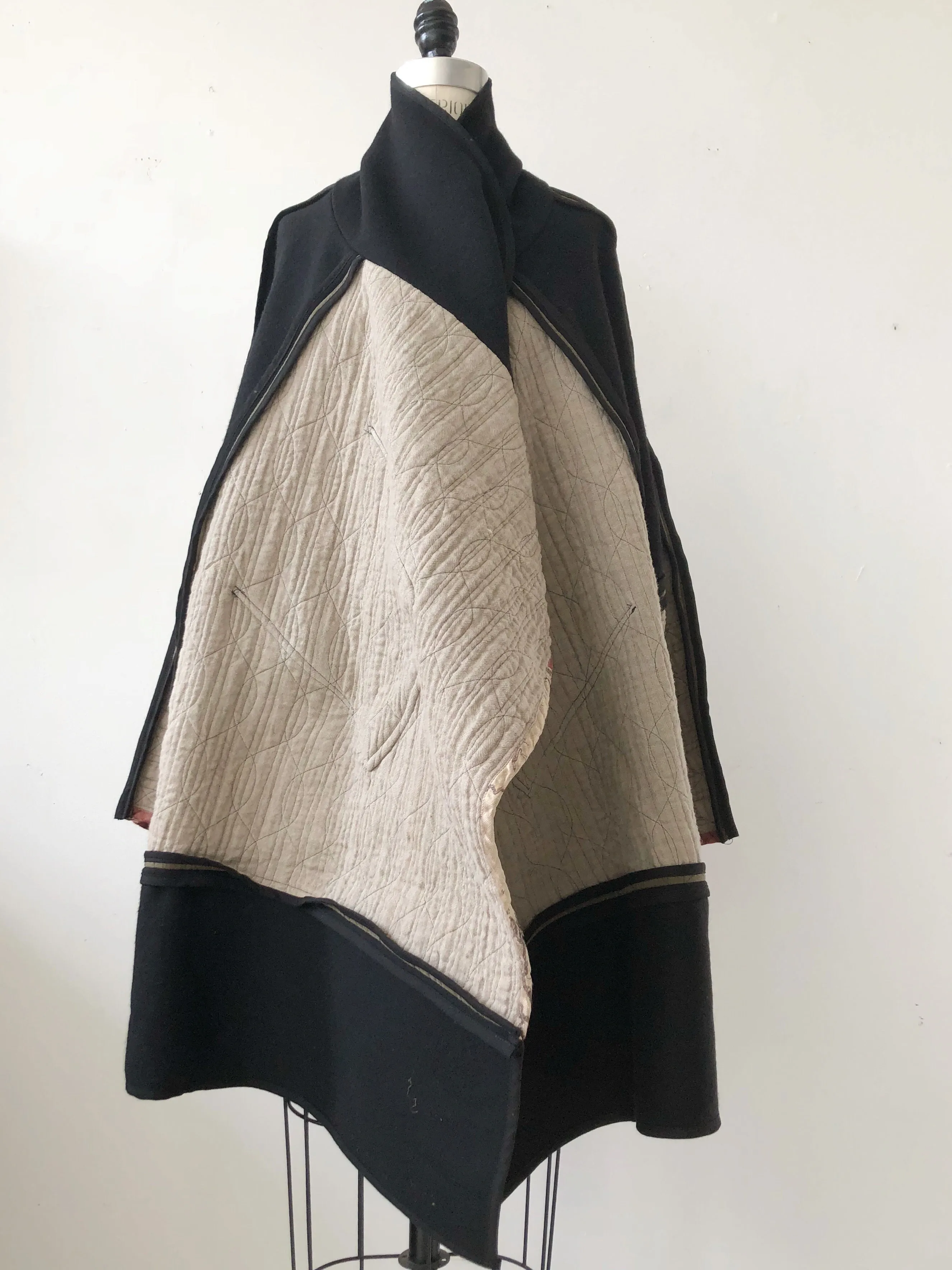 moving blanket cocoon coat