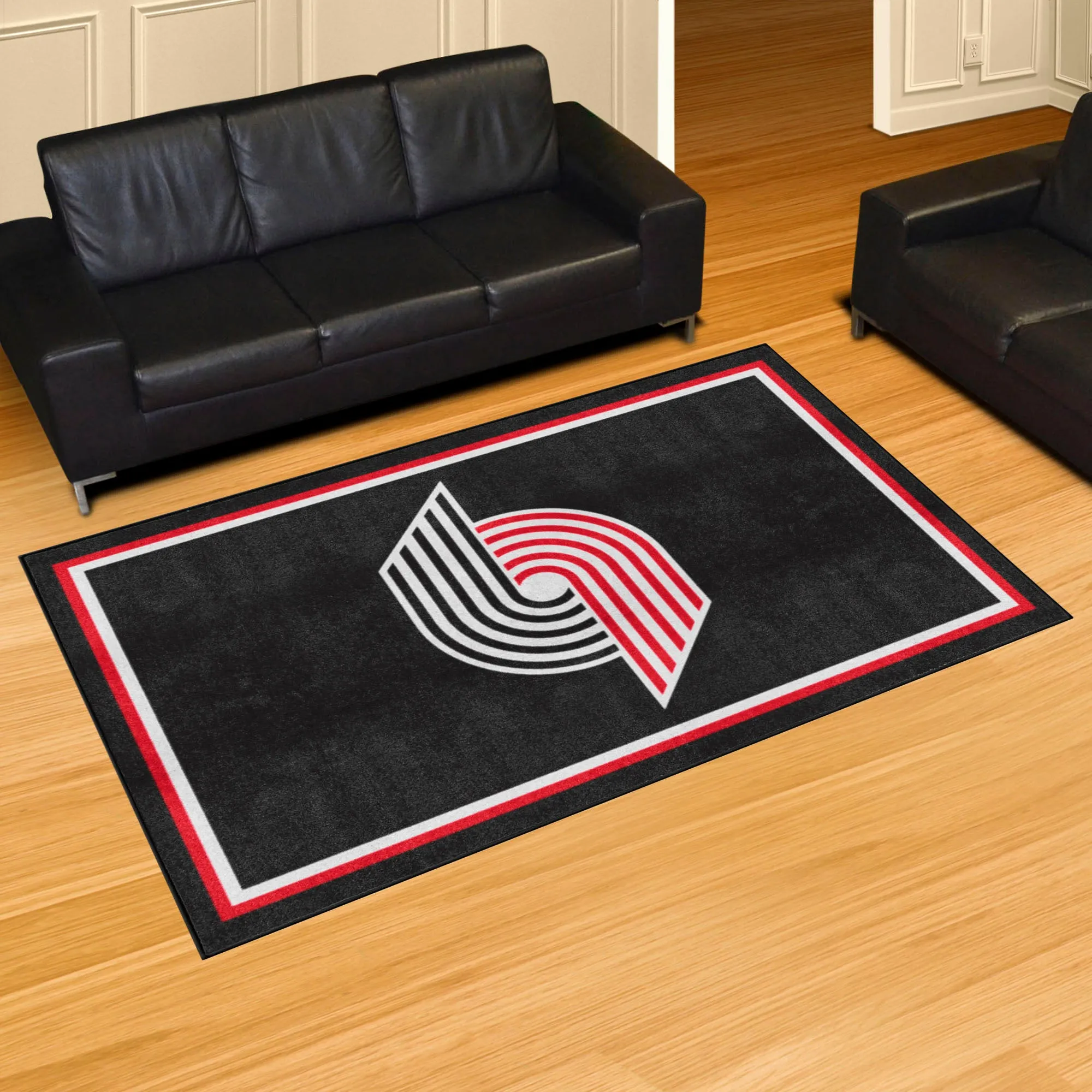 NBAV ? Portland Trail Blazers 5x8 Rug