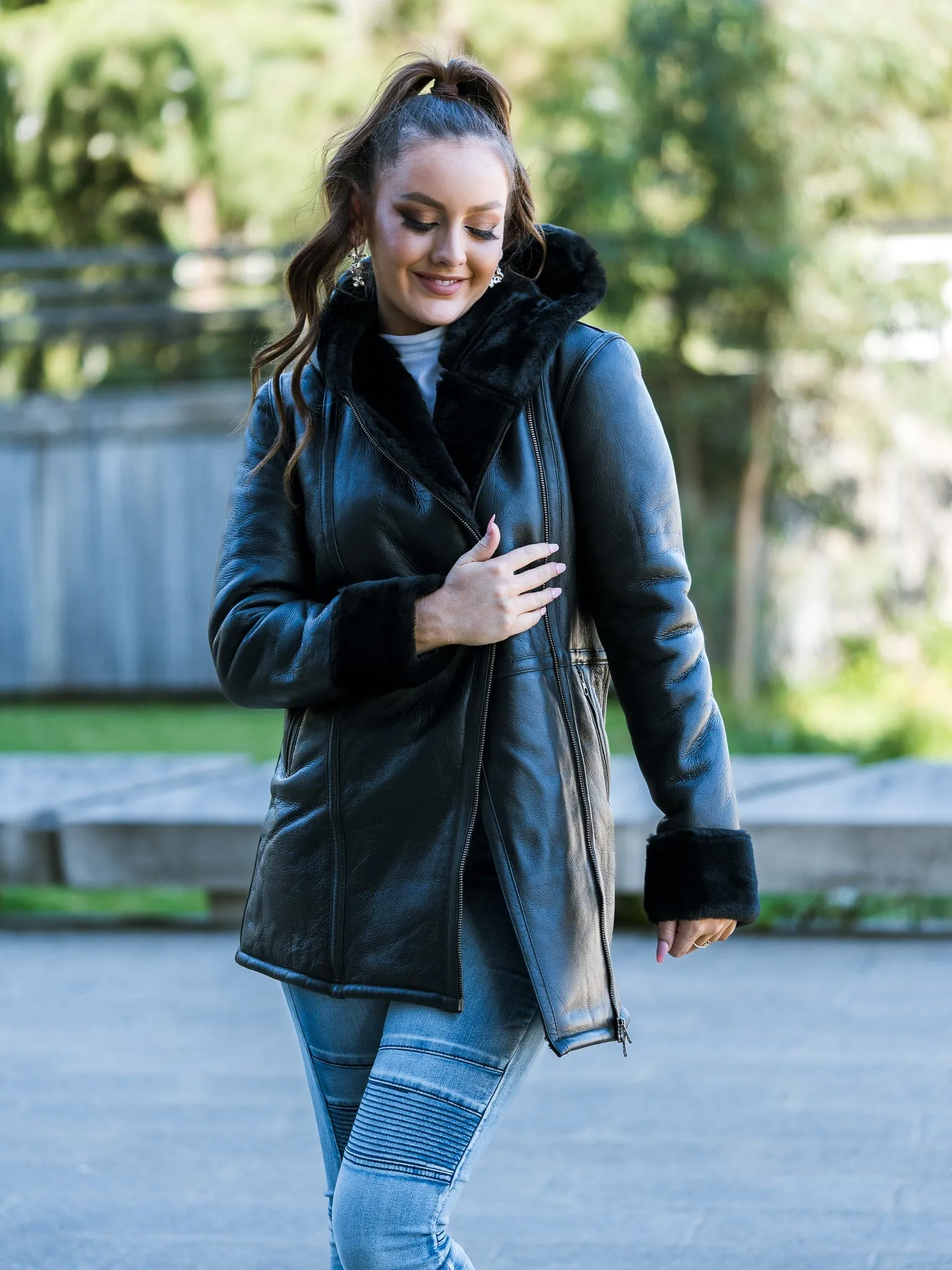 Nola Sheepskin Jacket