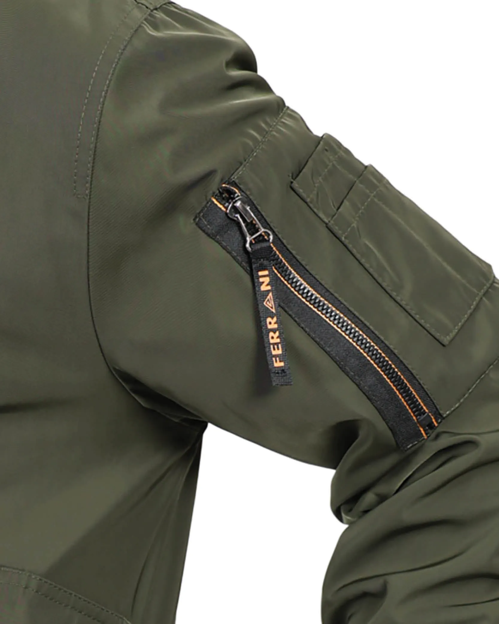 Olive Lightweight Bomber Jacket