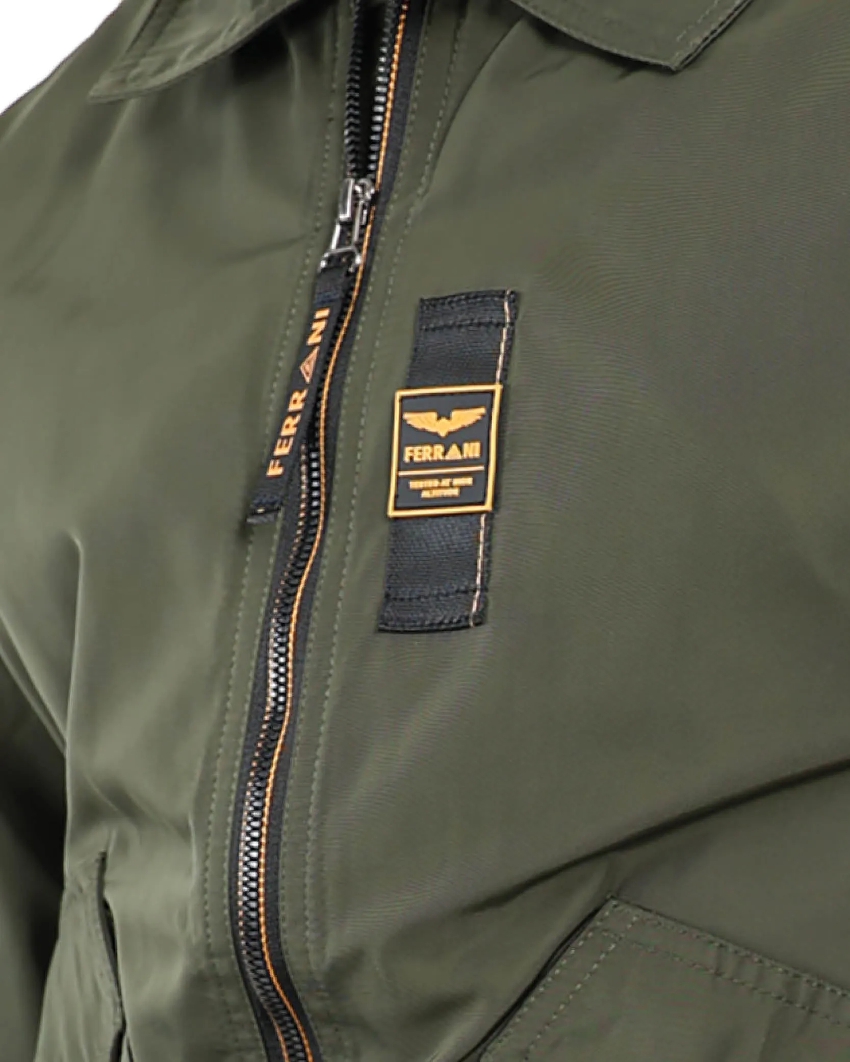 Olive Lightweight Bomber Jacket