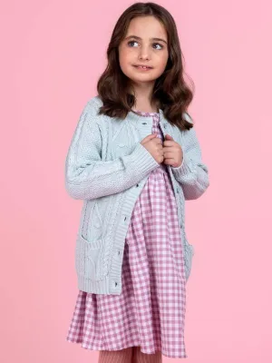Oversized Snuggle Cardigan Blue