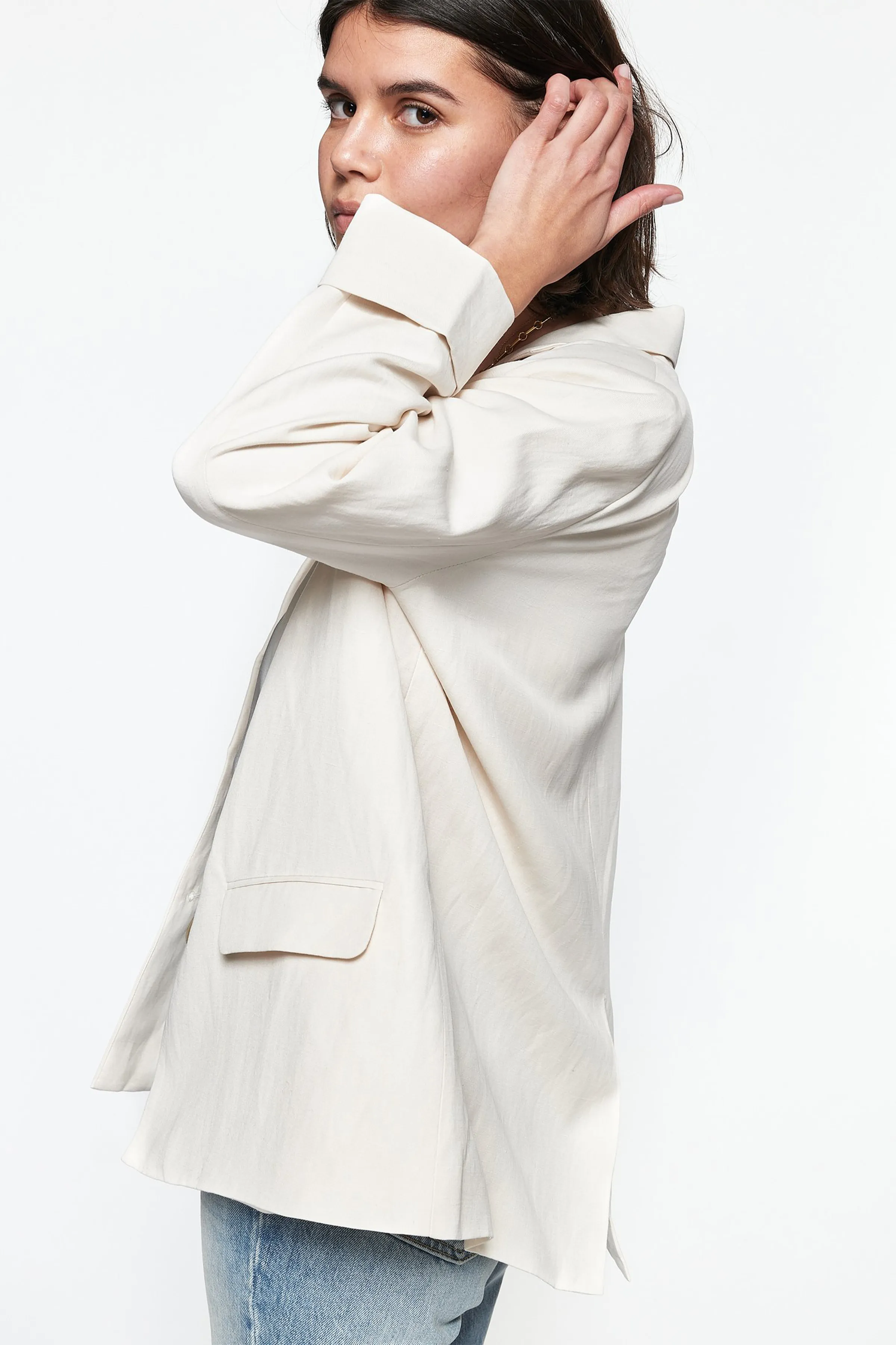 OWEN LINEN BLAZER
