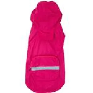 Packable Dog Raincoat Pink