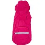 Packable Dog Raincoat Pink