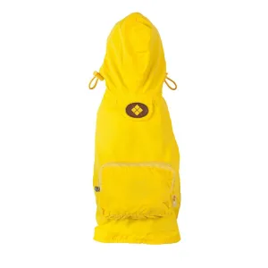Packaway Argyle Dog Raincoat