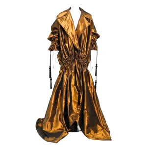 Palomo Spain Metallic Brown Coat